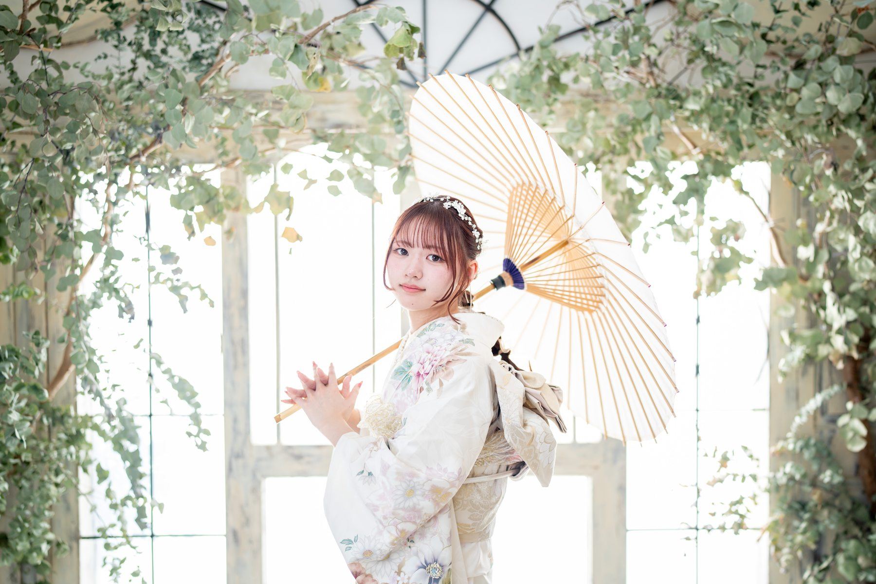 和装の撮影